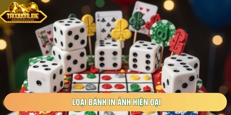 Loại bánh in ảnh hiện đại Loại bánh in ảnh hiện đại