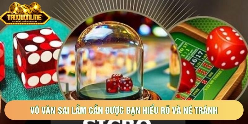 Vô vàn sai lầm cần được bạn hiểu rõ và né tránh Vô vàn sai lầm cần được bạn hiểu rõ và né tránh