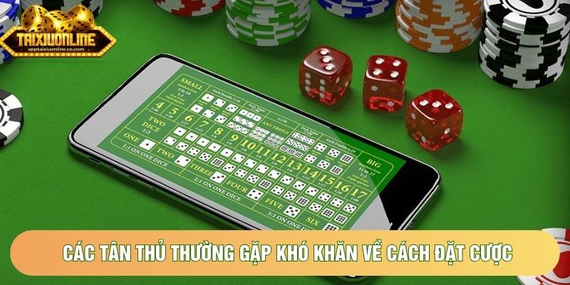 Các tân thủ thường gặp khó khăn về cách đặt cược Các tân thủ thường gặp khó khăn về cách đặt cược