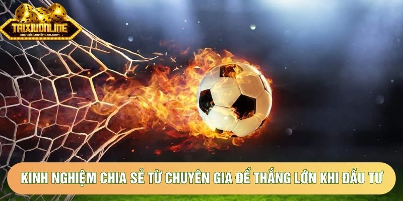 Kinh nghiệm chia sẻ từ chuyên gia để thắng lớn khi đầu tư Kinh nghiệm chia sẻ từ chuyên gia để thắng lớn khi đầu tư