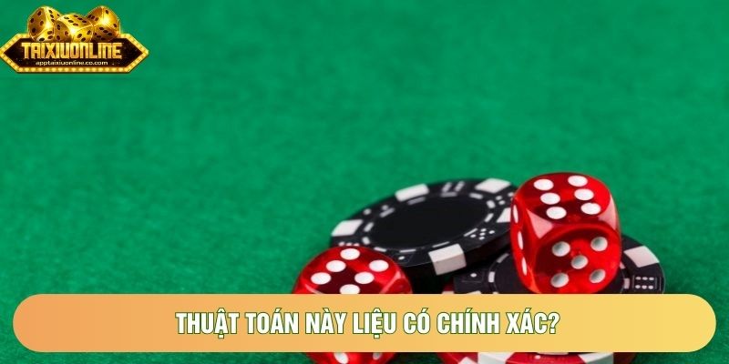 Thuật toán này liệu có chính xác? Thuật toán này liệu có chính xác?